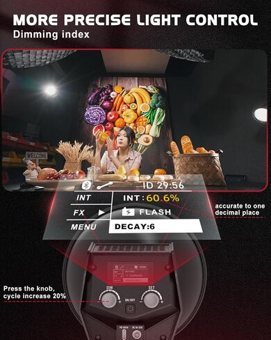 IFOOTAGE SL 60DN COB LED Light,70W Video Light with Carry Bag,5600K in Kuwait