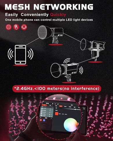 IFOOTAGE SL 60DN COB LED Light,70W Video Light with Carry Bag,5600K in Kuwait