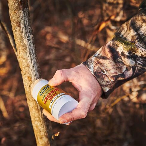 Code Blue Screamin Heat Stick, High-Purity Hot Estrous Deer Attractant, Wax Stick, Screw Cap for Easy & Clean Scenting, 2.6 oz in Kuwait