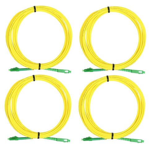 1m - 2Pack LC to ST Fiber Optic Patch Cable Single Mode Simplex Optical Patch Cord 9/125µm Fiber Optic Cable LC-ST 1 Meter (3.2ft) Pack of 2. in Kuwait