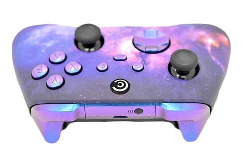 Custom Controllerzz Designer Series Custom Wireless Controller for PC, Windows, Xbox Series X/S & One - Multiple Designs Available (Galaxy & Chameleon Inserts) in Kuwait