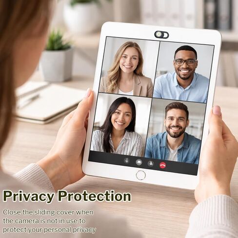3 Pack Floral Pattern Webcam Cover Slide, Cute Ultra-Thin Laptop & Phone Camera Privacy Blocker for Chromebook,Computer,iPhone,Tablet and Smartphone (Multicolor) in Kuwait