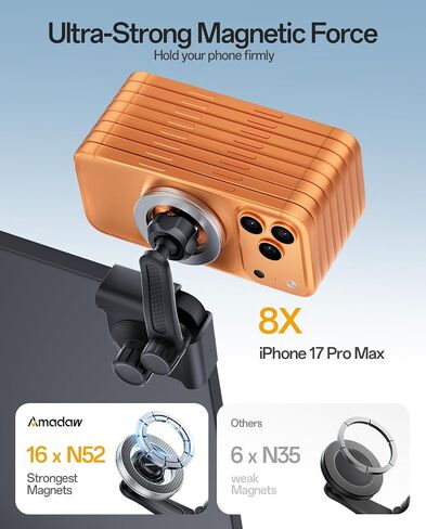 Strongest Magnetic for Tesla Model Y/3/YL Phone Mount, Tesla Accessories in Saudi Arabia