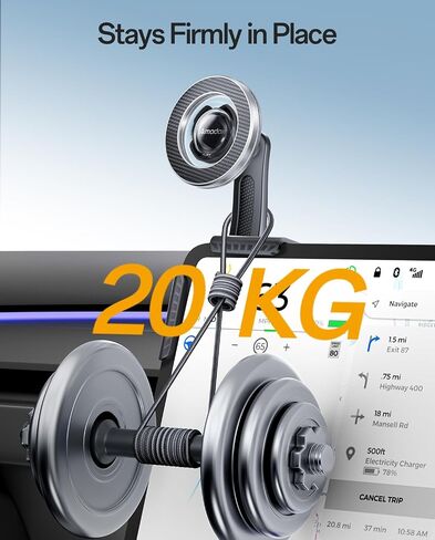 Strongest Magnetic for Tesla Model Y/3/YL Phone Mount, Tesla Accessories in Saudi Arabia