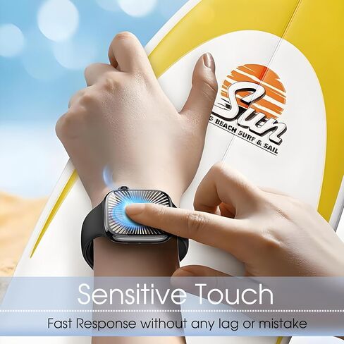 7 Packs Screen Protector for Apple Watch Series 10 42mm, Upgrade Flexible TPU Film for iWatch S10,HD Clear, Anti Scratch 0 Bubble, HD Touch Sensitive (Series in Kuwait