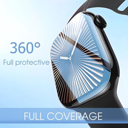 7 Packs Screen Protector for Apple Watch Series 10 42mm, Upgrade Flexible TPU Film for iWatch S10,HD Clear, Anti Scratch 0 Bubble, HD Touch Sensitive (Series in Kuwait