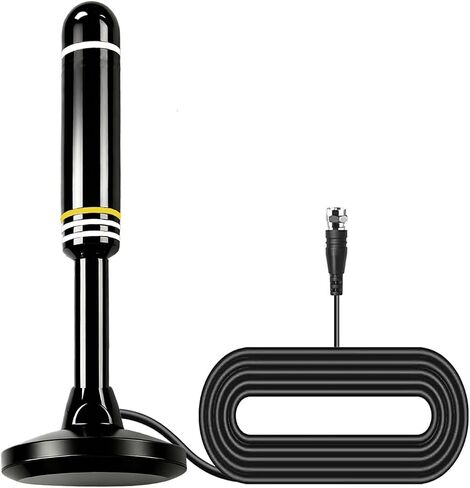 Indoor HDTV Antenna for All TVs, Strong Magnetic Base Digital Antenna in Kuwait