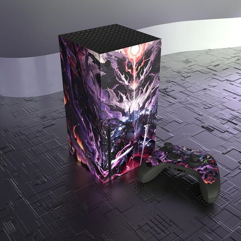 PlayVital Evil Knight Custom Vinyl Skins for Xbox Core Wireless Controller, Wrap Decal Cover Stickers for Xbox Series X Console Controller in Saudi Arabia