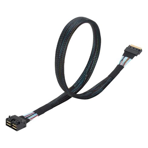 SilverStone Technology CPS08-8i Mini SAS HD to SlimSAS 8i High-Speed Internal Cable, SST-CPS08-8i in Saudi Arabia