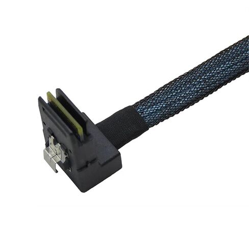 Mini SAS Data Cable Breakout Line 36PIN 90 Degree Elbow SFF-8087 4 Lane SATA Server in Kuwait