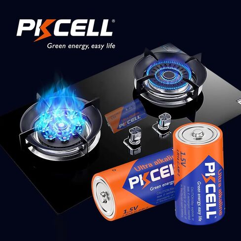 PKCELL 52 Counts Alkaline Battery Variety Pack, Mixed Assorted Battery Set in Saudi Arabia