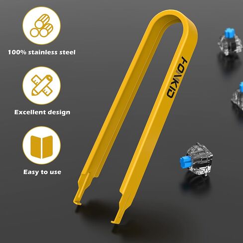 HONKID Switch Puller,Stainless Steel Key Remover for Replacement Mechanical Gaming Keyboard Switches in Kuwait