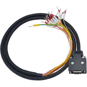 Servo CN1 Interface SCSI14P Connecting Cable Plus Number Tube Terminal 3 Meters 5M Pure Copper Signal Cable(3M) in Kuwait