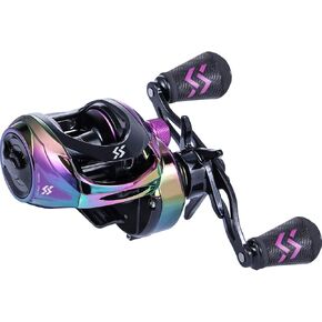Sougayilang Baitcasting Reels - Colorful Fishing Reel, 8.0:1/7.3:1 Gear Ratios, 9+1 BB, Magnetic Braking System in Kuwait