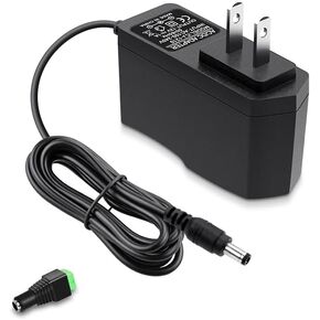 12V 1A Power Supply, AC Adapter 100-240V AC to DC 12V 1A Power Cord Adapter in Kuwait