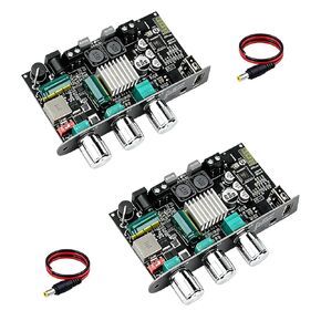 2PCS ZK-1001U Bluetooth 5.3 Mono Amplifier Board with TWS, 100W Power Output, 9-24V Wide Voltage Input for Home & Car Audio DIY, Supports AUX/USB/Bluetooth in Kuwait