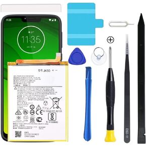 Moto G7 Power Battery,Upgraded New Battery Replacement for Moto G7 Power XT1955 JK50 G Power 2021 Professional Replacement Tool Kits in Kuwait