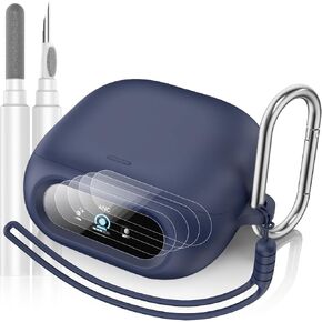 for Anker Soundcore Liberty 5 Pro Case with 5Pcs Screen Protector in Saudi Arabia