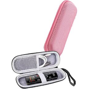 Shockproof Hard Carrying Case for YIVIDA L359 AI Digital Voice Recorder,Premium EVA Protective Hard Case, Durable Shockproof Organizer Bag with Wipe-Clean Exterior,Pink in Kuwait