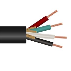 75' Nassau 6/4 SEOOW Portable Cable 600V Black in Kuwait
