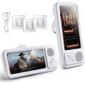 2nd Gen Shower Phone Holder Waterproof with Speaker Hole 1200mAh in Saudi Arabia