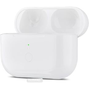 OLEBAND Replacement for Airpods Pro 2&1 Charging Case:Easy to Pair Air pods Pro Earbuds with Pairing Button,Support Both Wired and Wireless Charging,for iPods Pro 1st/2nd Gen 1 Year Warranty(White) in Kuwait