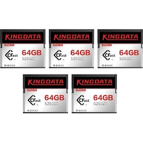 CFast 2.0 64GB 5PACK Memory Card High-Speed for 4K Video & HD in Kuwait