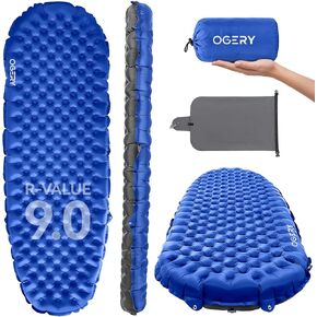 OGERY Sleeping Pad for Camping, R-Value 9.0 Insulated Sleeping Pad in Kuwait