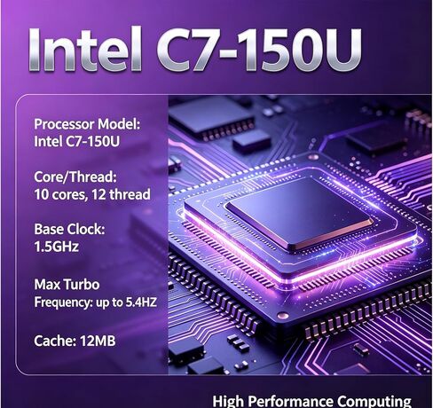 Galaxy Book4 15.6" FHD LED Display High Performance Business Laptop for Advanced Multitasking by Samsung, Intel Core 7 150U(10-Core), 16GB RAM|512GB SSD, Windows 11, Backlit KB, FP Reader, Copilot AI in Kuwait