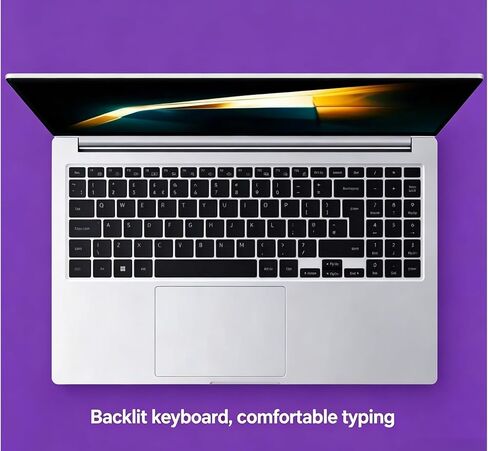 Galaxy Book4 15.6" FHD LED Display High Performance Business Laptop for Advanced Multitasking by Samsung, Intel Core 7 150U(10-Core), 16GB RAM|512GB SSD, Windows 11, Backlit KB, FP Reader, Copilot AI in Kuwait