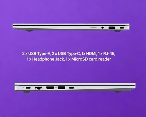 Galaxy Book4 15.6" FHD LED Display High Performance Business Laptop for Advanced Multitasking by Samsung, Intel Core 7 150U(10-Core), 16GB RAM|512GB SSD, Windows 11, Backlit KB, FP Reader, Copilot AI in Kuwait