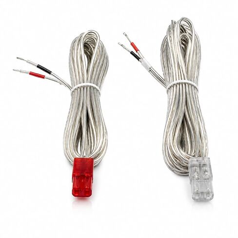 Speaker Wire Cables for Samsung Home Theater Series SWA - 9500S 9000 8500S 8000S 7000 6000 5000 4000 3000 HT-C HT-BD HT-FM HT-J HT-D PS-WJ (2 * 13ft) in Kuwait