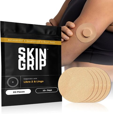 Skin Grip Freestyle Libre 2 Sensor Covers & Lingo CGM - 20 Pack in Kuwait