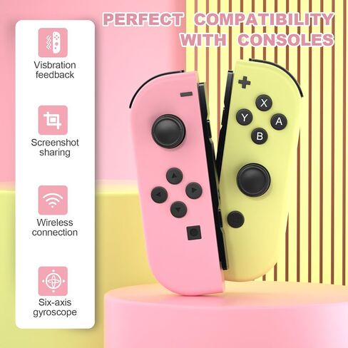ZEBADBAD Controller Replacement for Switch Controllers For Switch，Pink in Saudi Arabia