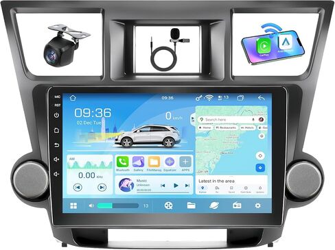 12-Core 6+128G DSP for Toyota Highlander Radio 2008-2012 Upgrade Head Unit in Kuwait