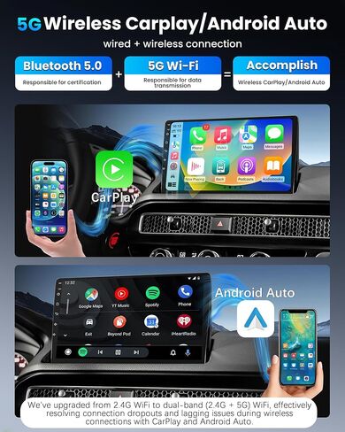 12-Core 6+128G DSP for Toyota Highlander Radio 2008-2012 Upgrade Head Unit in Kuwait