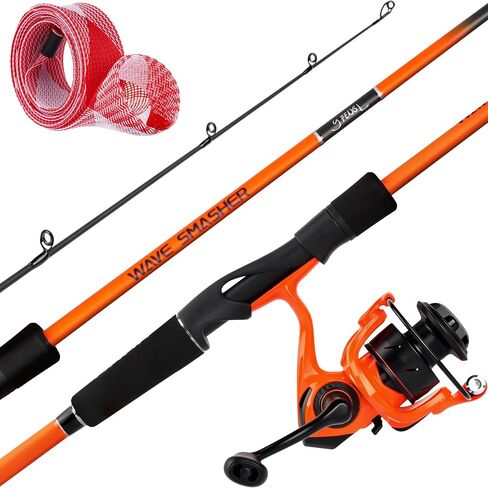 Ghosthorn Fishing Rod and Reel Combo Spinning 2-piece Rods Carbon Fiber in Saudi Arabia