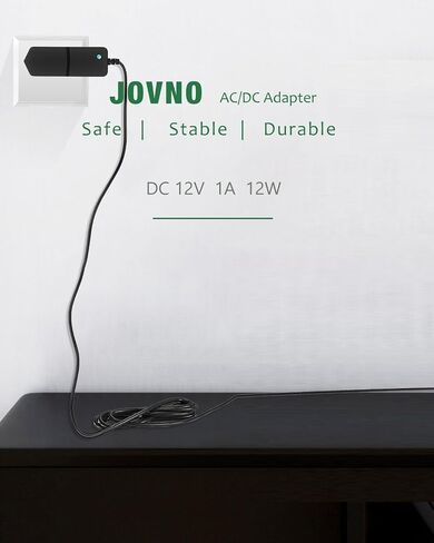 12V 1A Power Supply, AC Adapter 100-240V AC to DC 12V 1A Power Cord Adapter in Kuwait