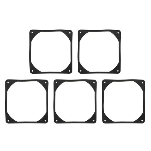VANZACK Mm Computer Fan Noise Reducing Silicone 5pcs Shock Absorption Pad Anti-Vibration Gasket Wear-Resistant, Easy to Clean for Computer Fan and Chassis for PC Cooling in Kuwait