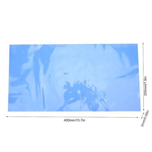 Fabater Silicone Thermal Conductivity Pad 200x400x2mm CPU GPU Heat Sink Thermal Pad, Electrically Insulating Thermally Conductive Sheet for High-Power Power Supply LED North in Kuwait