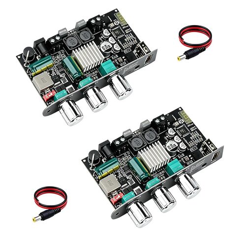 2PCS ZK-1001U Bluetooth 5.3 Mono Amplifier Board with TWS, 100W Power Output, 9-24V Wide Voltage Input for Home & Car Audio DIY, Supports AUX/USB/Bluetooth in Kuwait