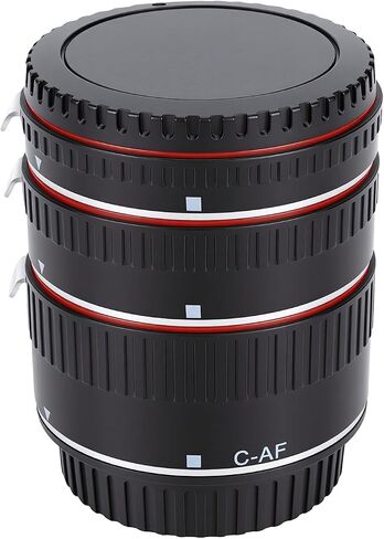 Pomya 13/21/31mm Macro Tube Adapter Set | Auto Focus Extension Rings for EF EFS Lens DSLR in Kuwait