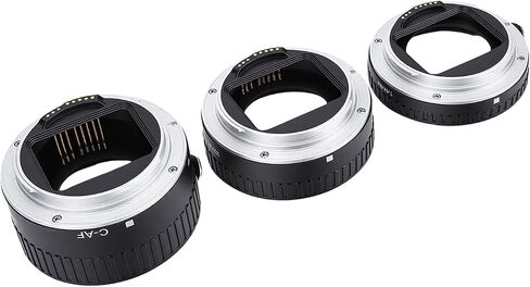 Pomya 13/21/31mm Macro Tube Adapter Set | Auto Focus Extension Rings for EF EFS Lens DSLR in Kuwait