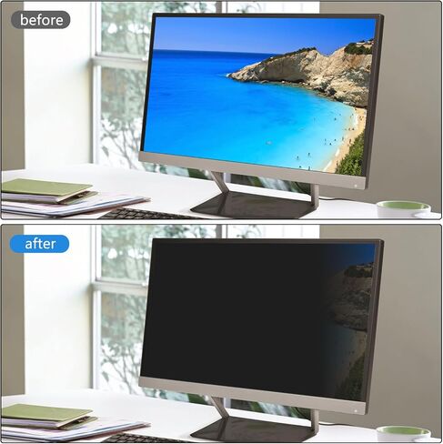 AIZYR 35 Inch Computer Monitor Privacy Screen Filter with 21:9 Ratio Anti-Glare Anti Scratch Screen Protector Privacy Shield(82X34.5cm) in Kuwait