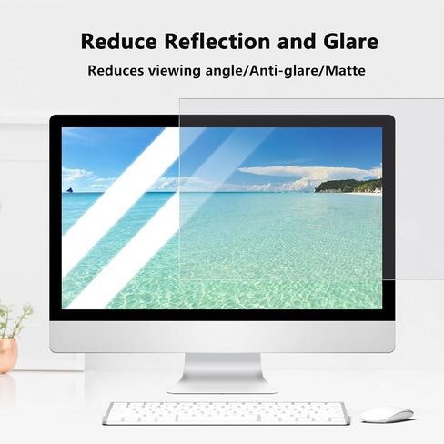 AIZYR 35 Inch Computer Monitor Privacy Screen Filter with 21:9 Ratio Anti-Glare Anti Scratch Screen Protector Privacy Shield(82X34.5cm) in Kuwait