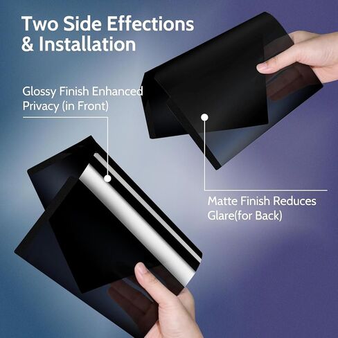 [1 Pack] 34 Inch Computer Privacy Screen for 21:9 Widescreen Monitor, Anti-Glare Privacy Filter, Removable Anti-Scratch Anti-Spy Screen Protector in Kuwait