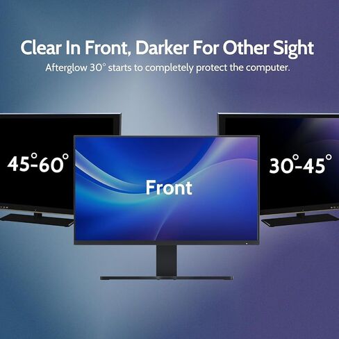 [1 Pack] 34 Inch Computer Privacy Screen for 21:9 Widescreen Monitor, Anti-Glare Privacy Filter, Removable Anti-Scratch Anti-Spy Screen Protector in Kuwait