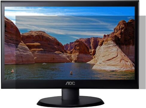 PcProfessional 2 Way Privacy Filter for AOC 19.5" Computer Monitor Aspect Ratio 16:9 [Non Touch] Anti Scratch Filter Radiation in Saudi Arabia
