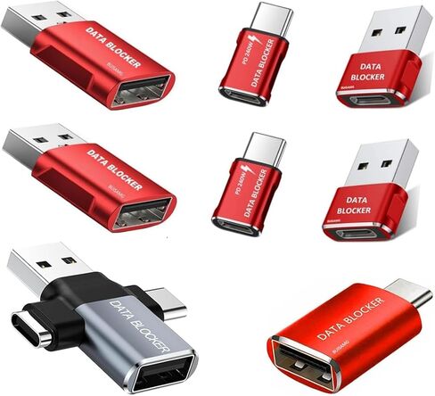 Data Blocker, USB C Data Blocker for iphone, Protect Against Juice Jacking in Kuwait