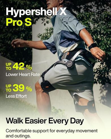 Hypershell X Pro S Walking Exoskeleton for Daily Use, Up to 30% Less Effort in Kuwait